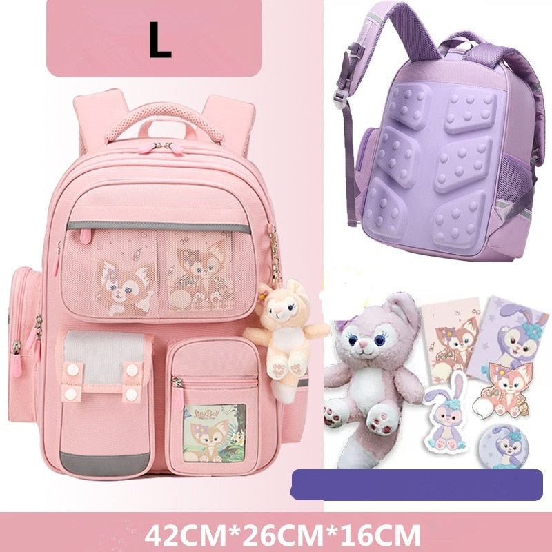 Kawaii Cartoon Printing Kids Girls Cute School Backpack childrensterritory