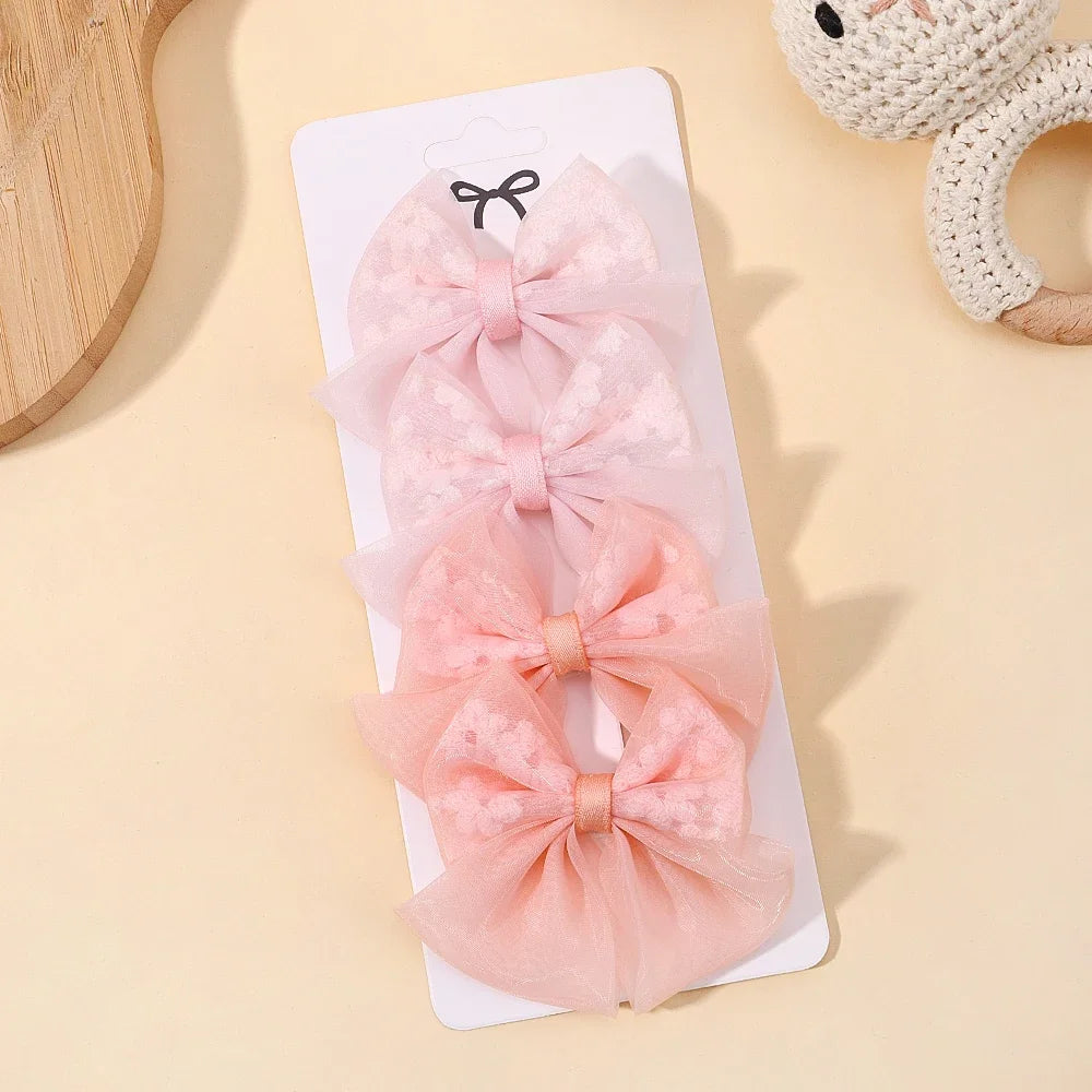 Girls Cute Handmade Lace Design Hair Accessories
