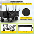 Folding Wagon Utility Carts With Removable Canopy & Wheels childrensterritory