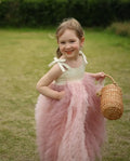 Baby/Kid Girls Pink A-Line Tulle First Communion Dress childrensterritory