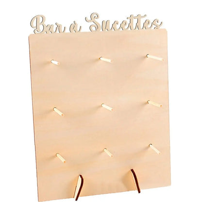 Home Dessert Ornaments Display Wooden Board/Rack