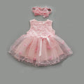 Baby Girl Pink Princess Clothing Sets for Birthday Party childrensterritory