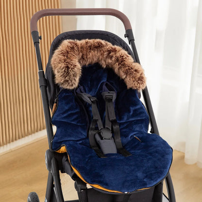 Patchwork Windproof Winter Stroller Footmuff childrensterritory