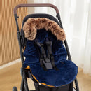 Patchwork Windproof Winter Stroller Footmuff childrensterritory