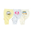 3 Pcs/Lot Cartoon Design Cotton Baby Boy Girl Trousers childrensterritory