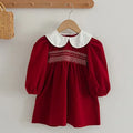 Baby Kids Long Sleeves Lace Design Christmas Party Costumes childrensterritory