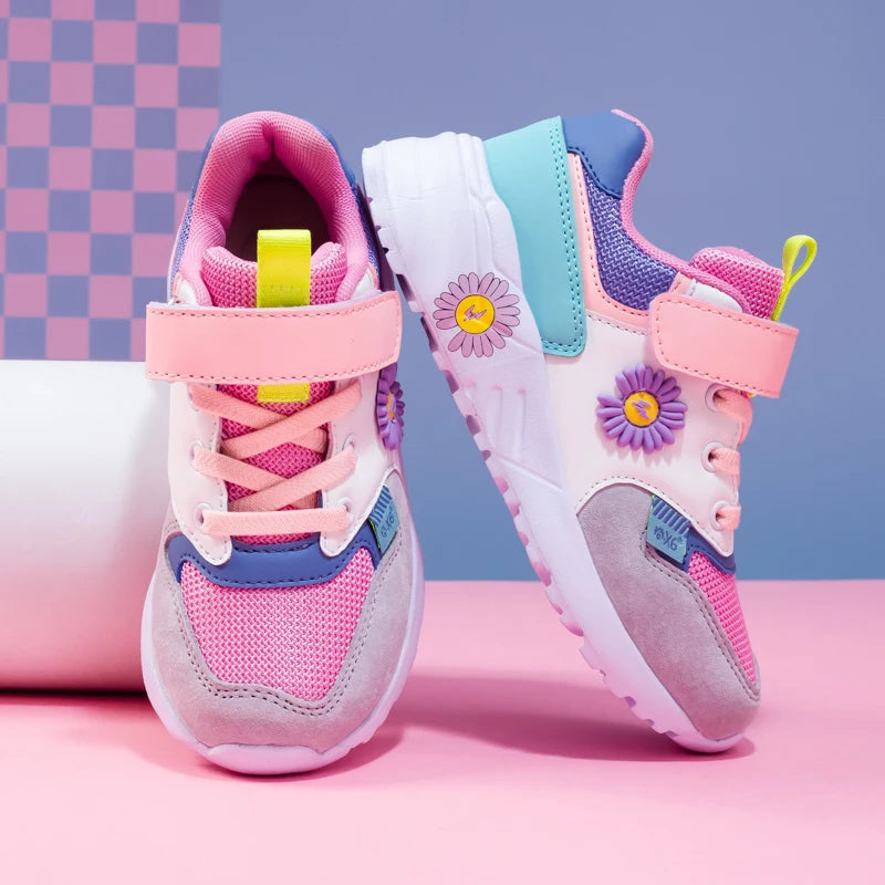 Non-slip Trendy Kids Girls Tennis Sneakers/Running Shoes childrensterritory