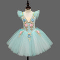 Little Girls' Ballet Dance Skirt Dress for Stage Performance childrensterritory