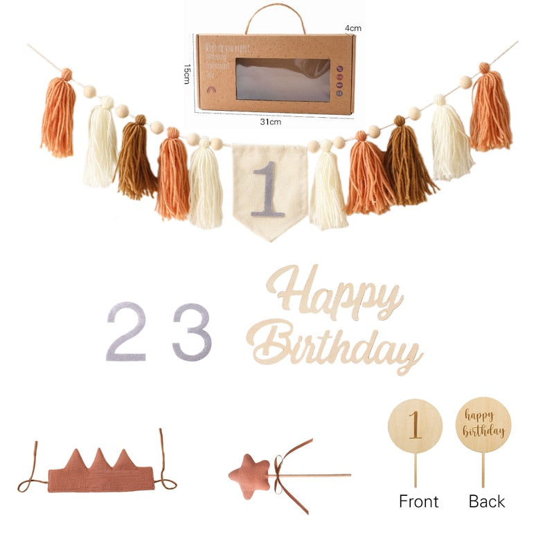 Handmade Baby Shower or Birthday Party Decoration Supplies childrensterritory
