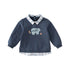 Little Boy’s Cartoon Design Casual Cotton Sweatshirt childrensterritory