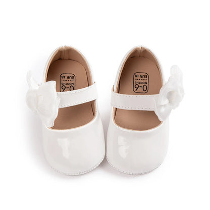 PU Anti-Slip Baby Girls Princess First Walker Shoes childrensterritory