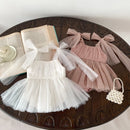 Baby Girls Lace Design Princess Romper Dresses childrensterritory