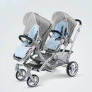 Light And Shock Proof Folding Luxury Twin Baby Stroller childrensterritory
