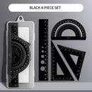4 In 1 Aluminum Alloy Multifunctional Stationery Set childrensterritory
