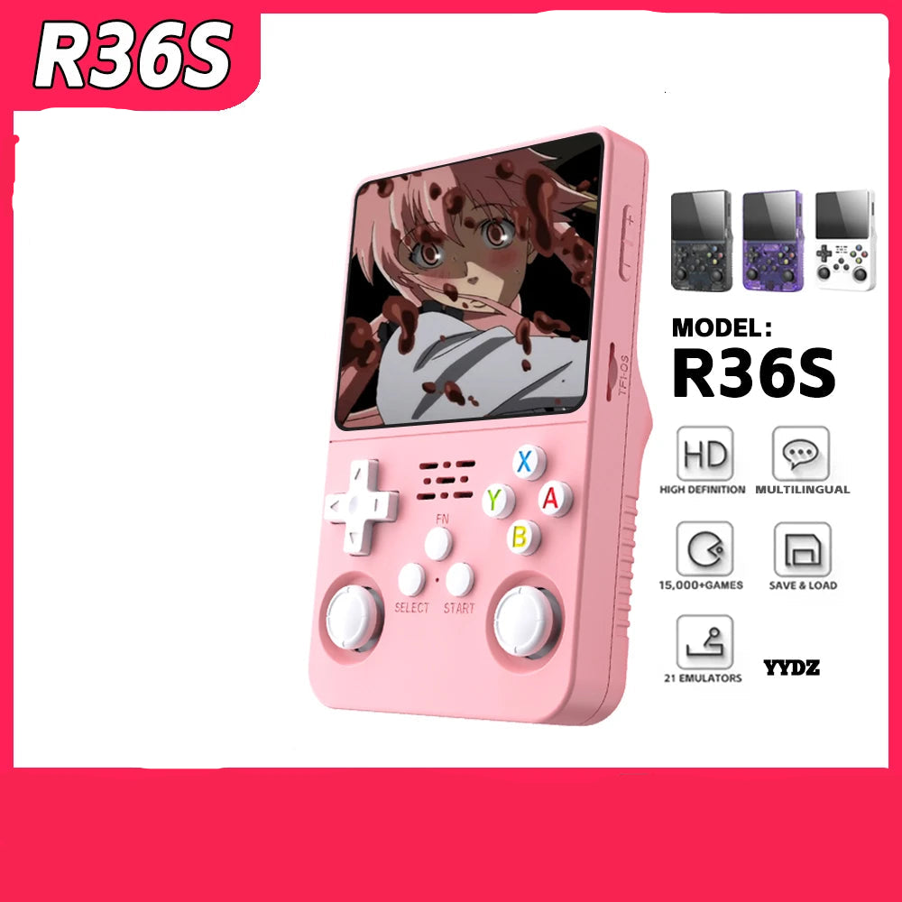 3.5-inch Vintage Compact Portable Video Game Console childrensterritory