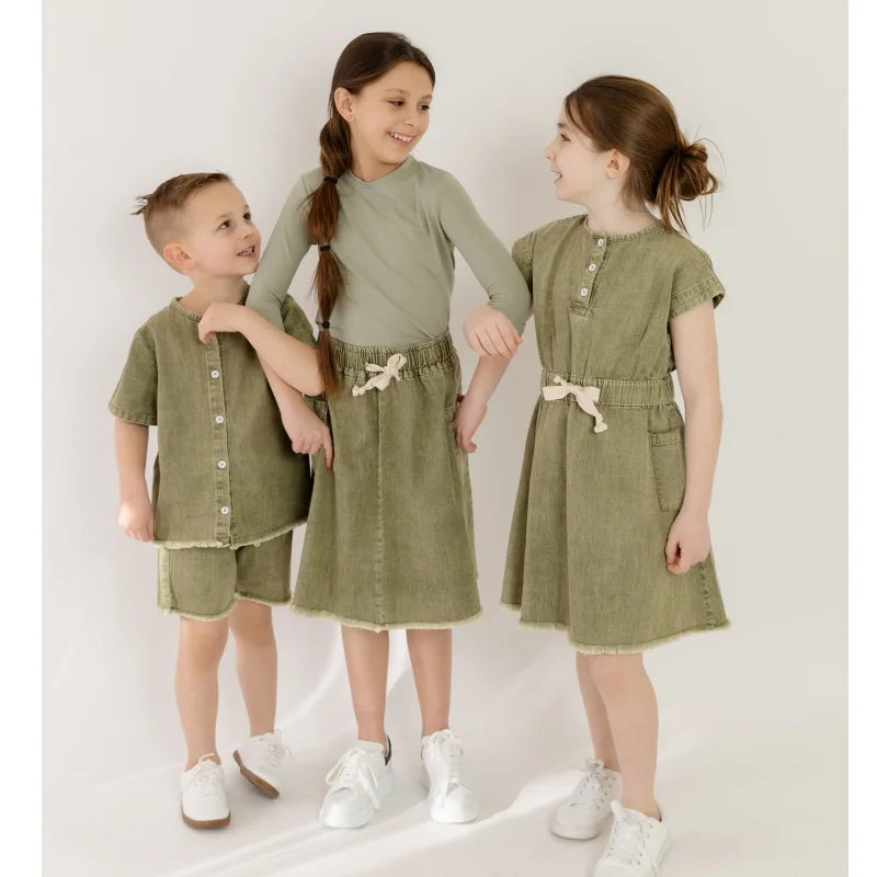 Family Matching Casual Clothing Set For Summer childrensterritory