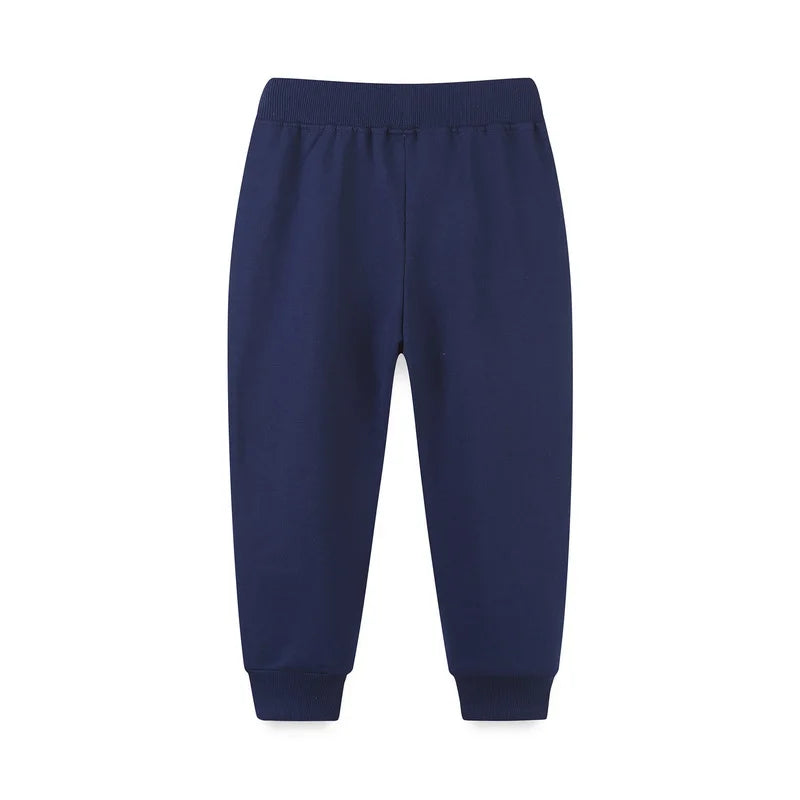 Tractor Appliques Casual Sweatpants for Little Boys childrensterritory