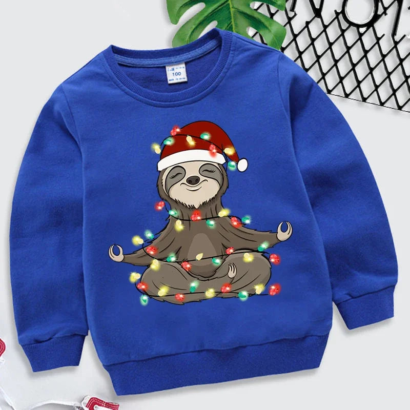 Cartoon Animal Print Children&
