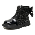 Girls Glittering Fashion Warm Zipper Boots childrensterritory