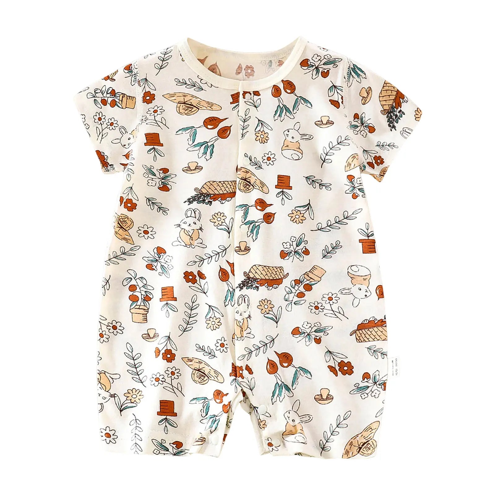Baby Boys Breathable Stylish Cartoon Romper Sets