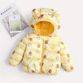 Baby/Kids Dinosaur & Floral Print Hooded Jackets