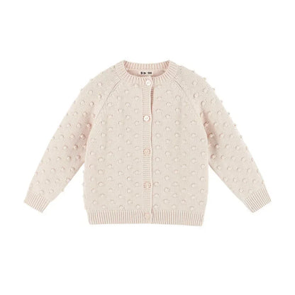Toddler Girls Lovely Knitted Cardigan for Winters childrensterritory