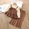 Girls’ Elegant Long-Sleeve Winter Outfits childrensterritory