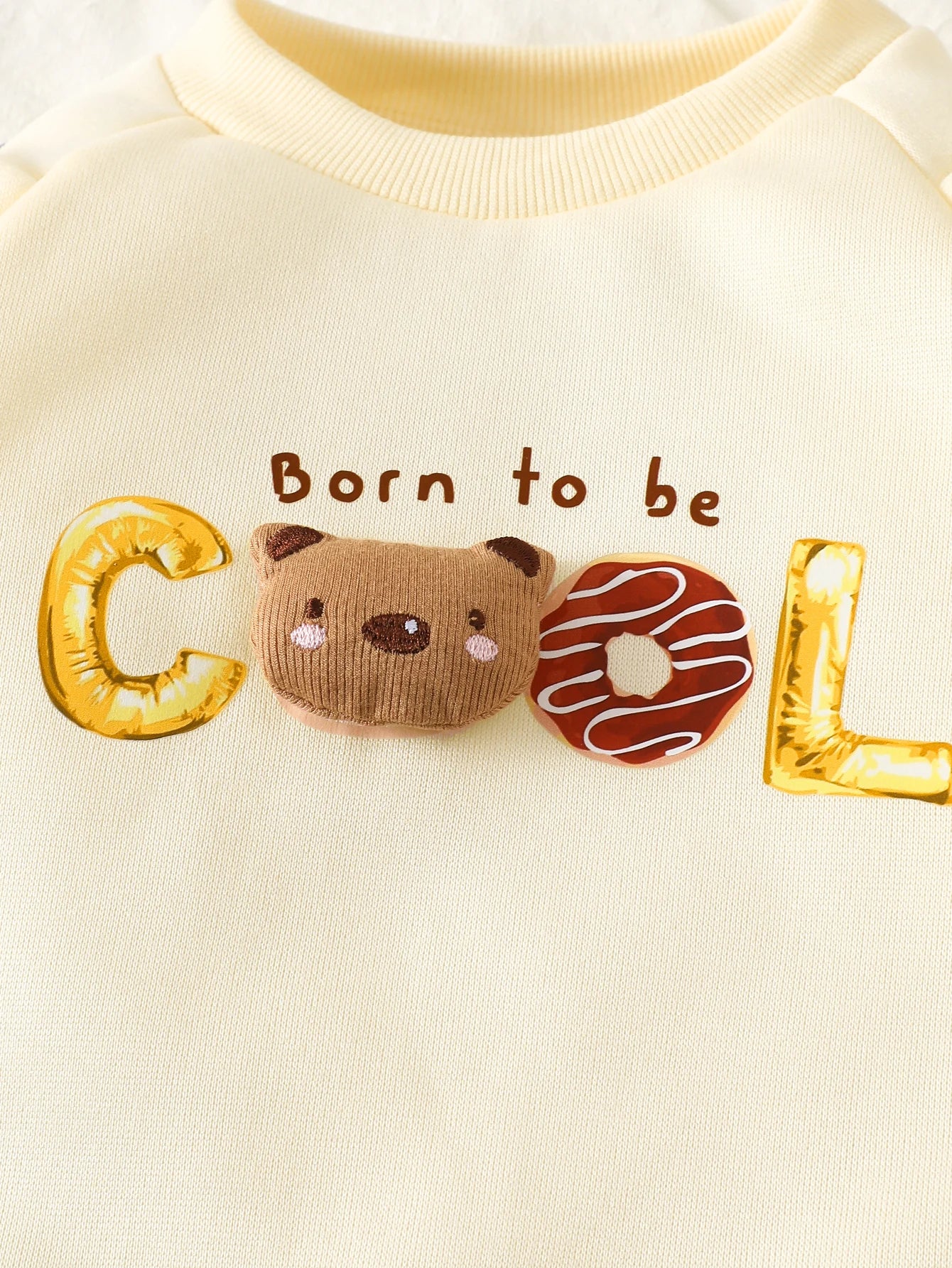 Boys Bear Design Long-Sleeved Winter Clothing Set childrensterritory