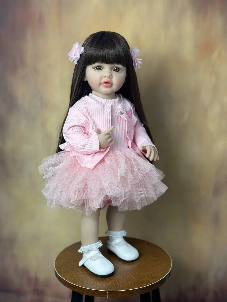 Soft Silicone Lifelike Girl Doll Birthday Gift childrensterritory