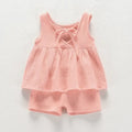 Sleeveless Frock Design Baby Girls Summer Outfit childrensterritory