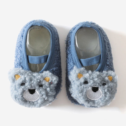 Baby Boys Girls Warm Anti-slip Floor Socks First Walker childrensterritory