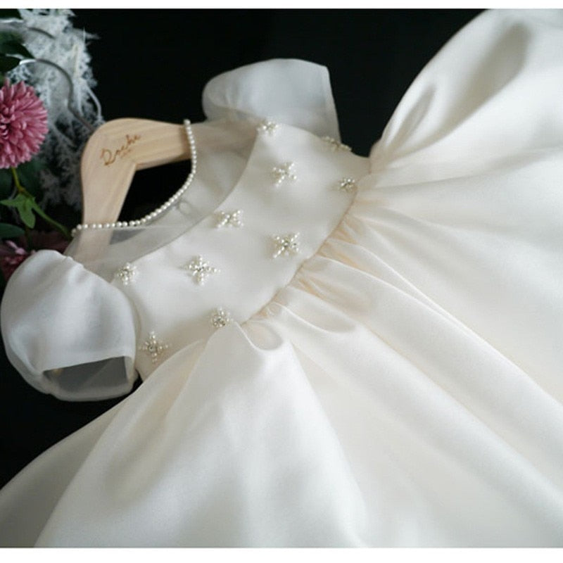 Baby/Kids Girls Beading Tutu Christening/Birthday Gown childrensterritory