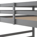 Ladder-equipped Twin Over Twin Bunk Bed for Kids Room childrensterritory