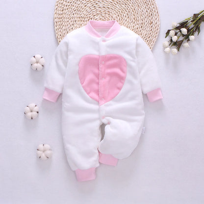 Baby Kids Long Sleeves Soft Winter Bodysuits childrensterritory