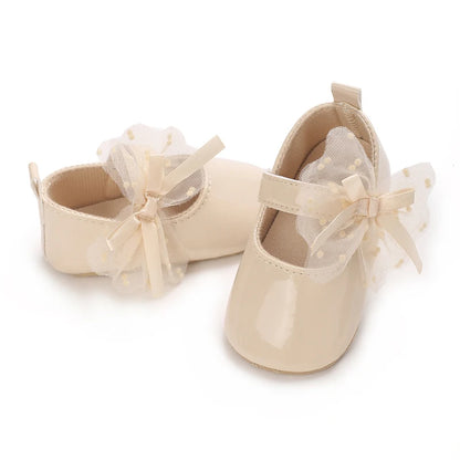 Baby Princess Bowknot Non-Slip Spring Shoes And Socks childrensterritory