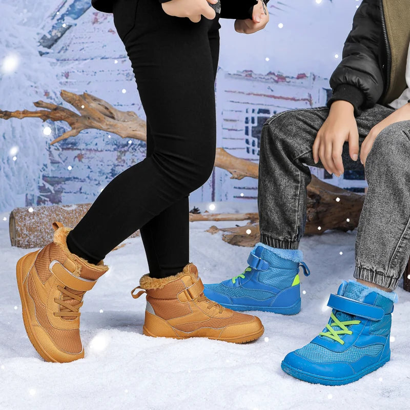 Thick Fur Design Breathable Warm Shoes For Kids childrensterritory
