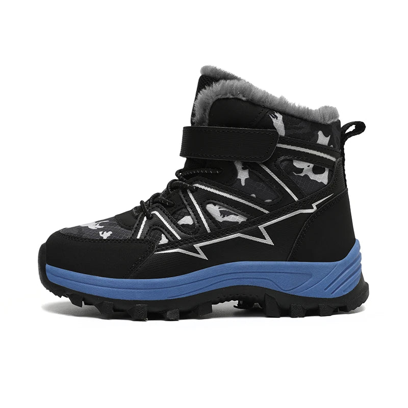 Kids’ Fur-Accented Stylish Casual Shoes