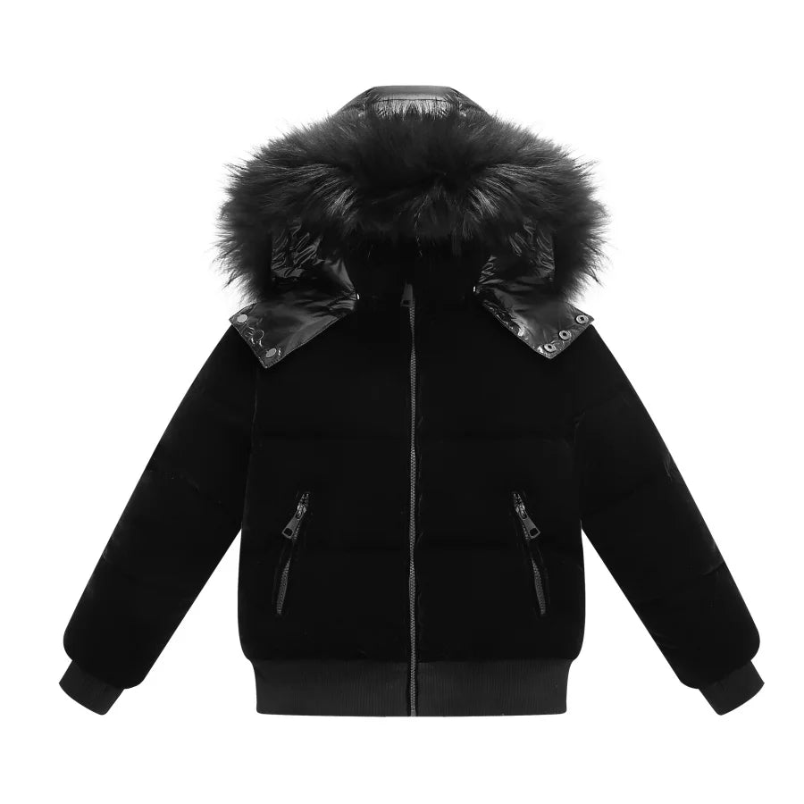 Long-Sleeved Stylish Winter Jackets For Kids