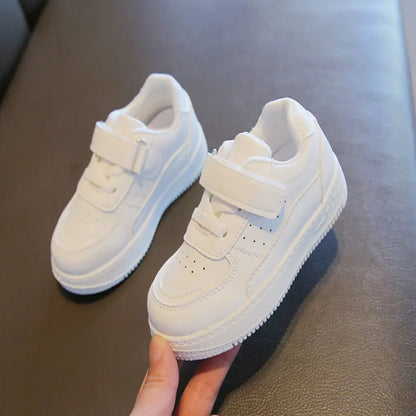 Kids Boys/Girls Soft Soled White Sports Shoes childrensterritory