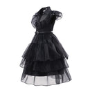 Wednesday Addams Kids Easter Halloween Party Costumes childrensterritory
