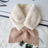 Cold-Proof Plush Warmth Solid Knitted Kids Scarf childrensterritory