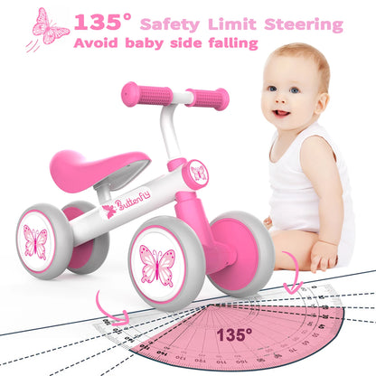 Pedalless Baby Balance Learning Bike with Sil childrensterritory
