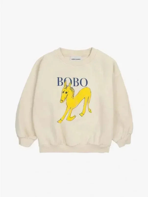 Kids Long-sleeved Round Neck Printed Sweatshirts childrensterritory