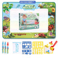 100x80CM Magic Water Drawing Mat With Reusable Magic Pens childrensterritory