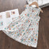 Kids Girls Sleeveless Floral Baptism/Birthday Dresses childrensterritory