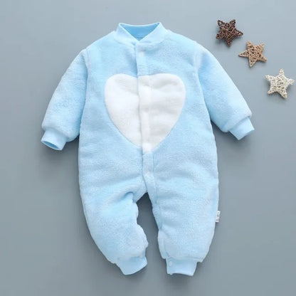Baby Kids Cartoon Design Winter Bodysuits childrensterritory
