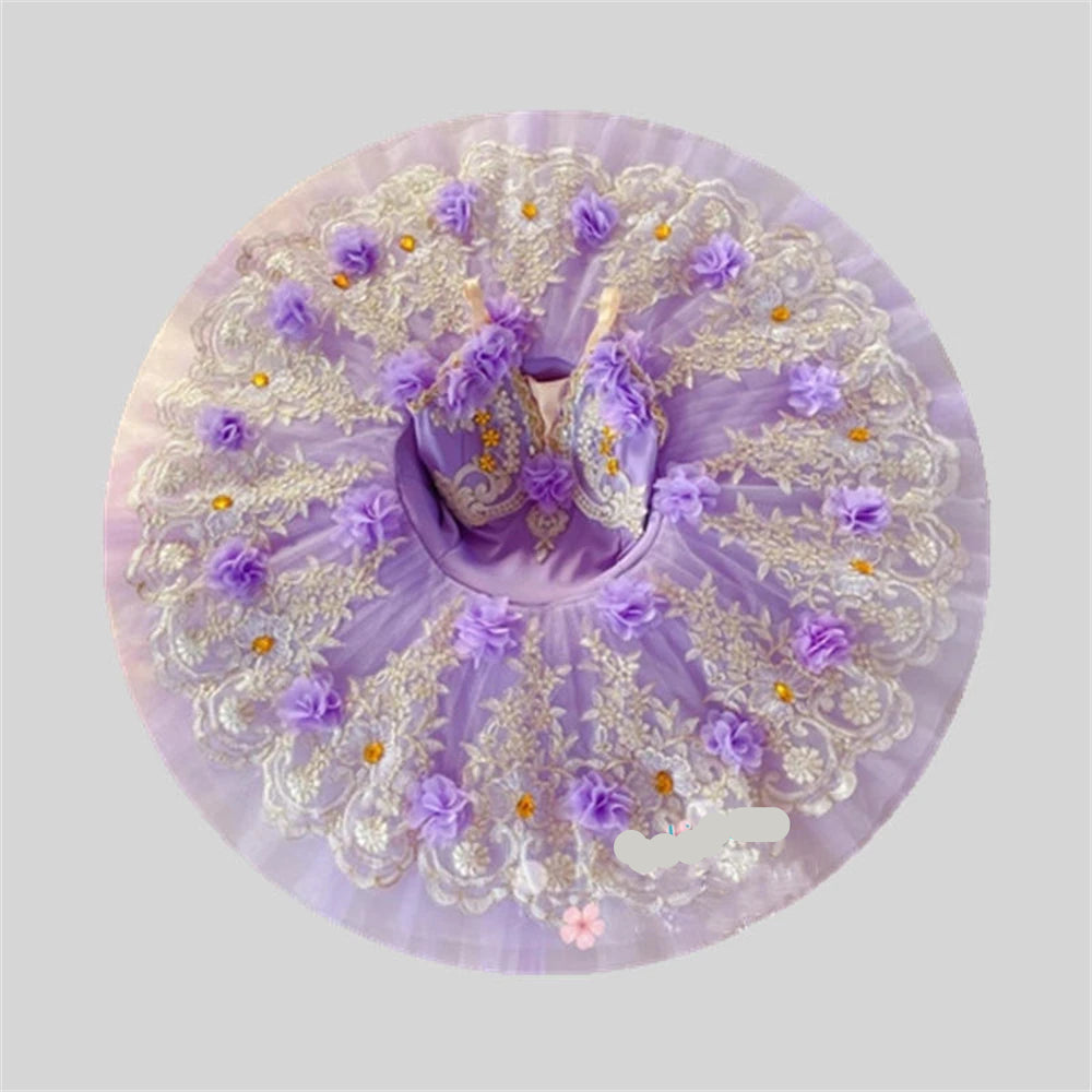 Young Girls Professional Princess Swan Lake Ballerina Costume childrensterritory