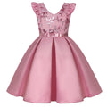 Beading Flower Design Wedding Party Tutu Dresses for Girls childrensterritory