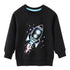 Girls White Casual Cotton Sweatshirts childrensterritory