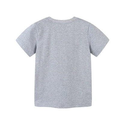 Kids Boys Helicopter Printed Summer T-shirt childrensterritory